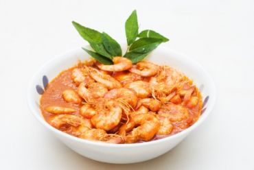 Sri Lankan Red Prawn Curry